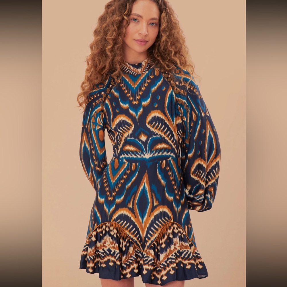 Farm Rio Mini Dress - Picture 2 of 3